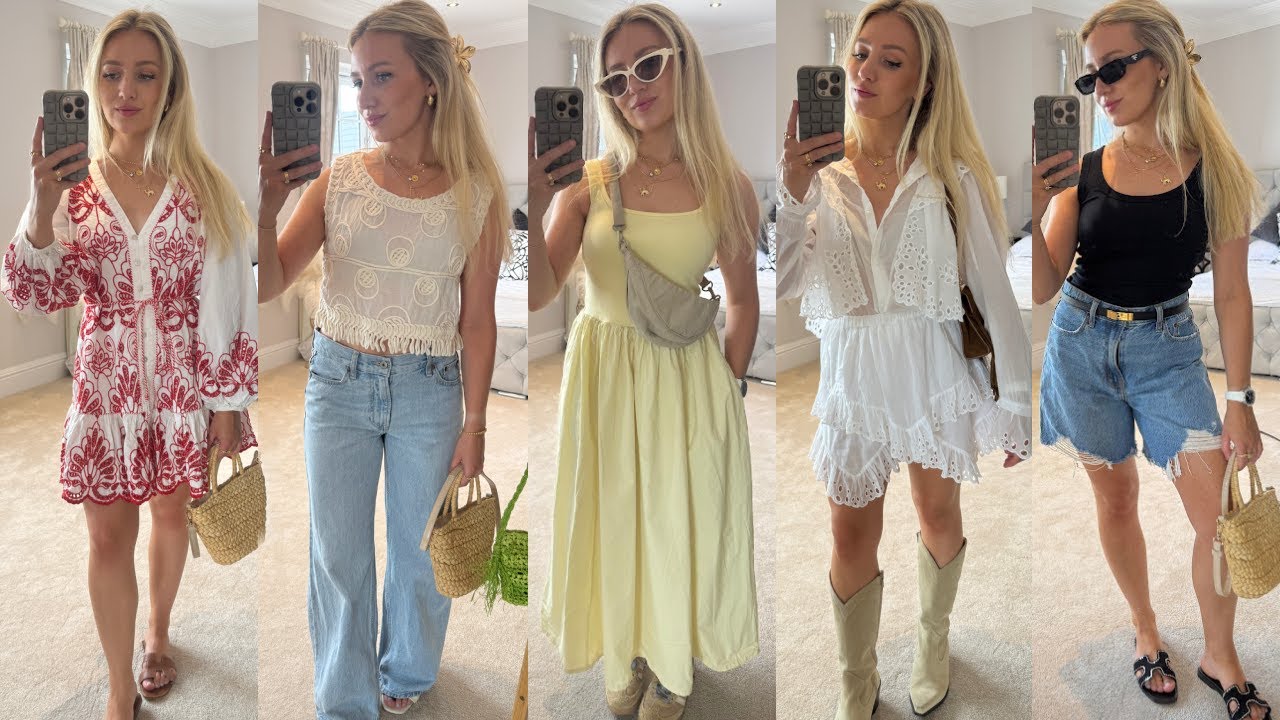 SUMMER LOOKBOOK | Summer outfits 2025 casual & formal