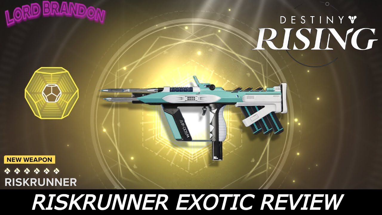 RISKRUNNER IS LITERALLY *BROKEN* 😱🔥 #destinyrising