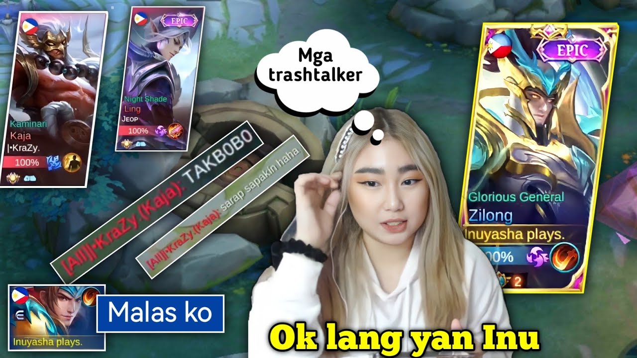PINAPAHIYA AKO NG MGA TRASHTALKER SA KADUO KO🙂| MALAS KO😭 - MLBB