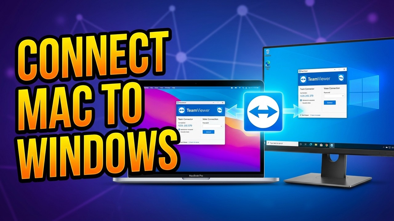 Как подключить Mac к Windows с помощью TeamViewer
