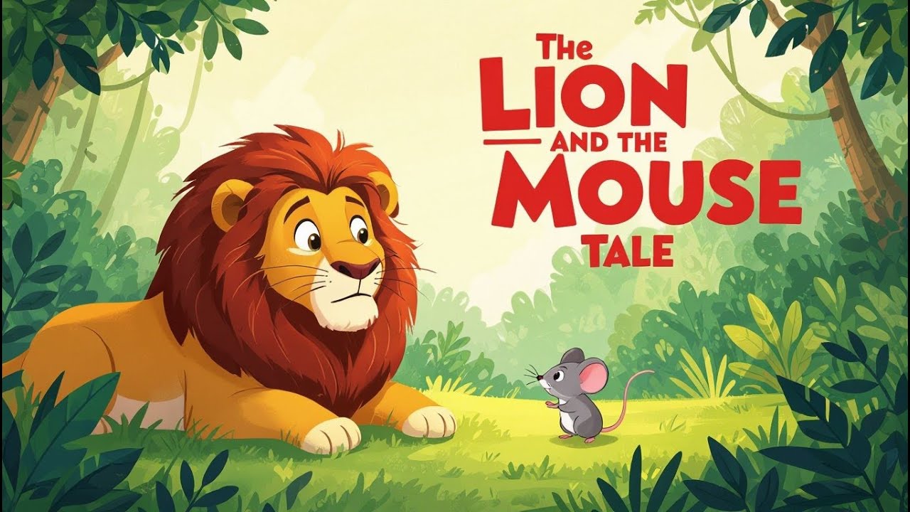 The Lion and the Mouse / Classic Story for Kids/ Aesop's Fable / Bedtime Story / Read Aloud