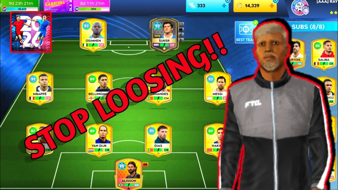STOP LOSING in DLS 26 &ndash; Try This Formation NOW