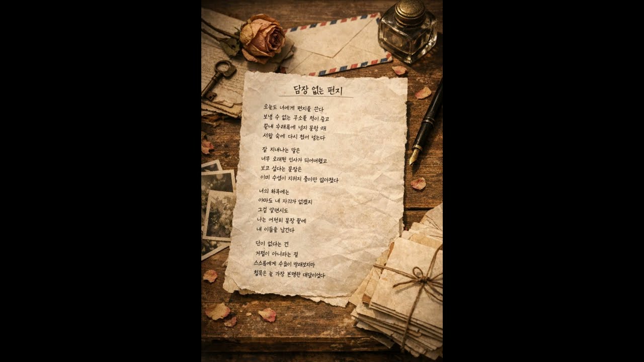 답장 없는 편지