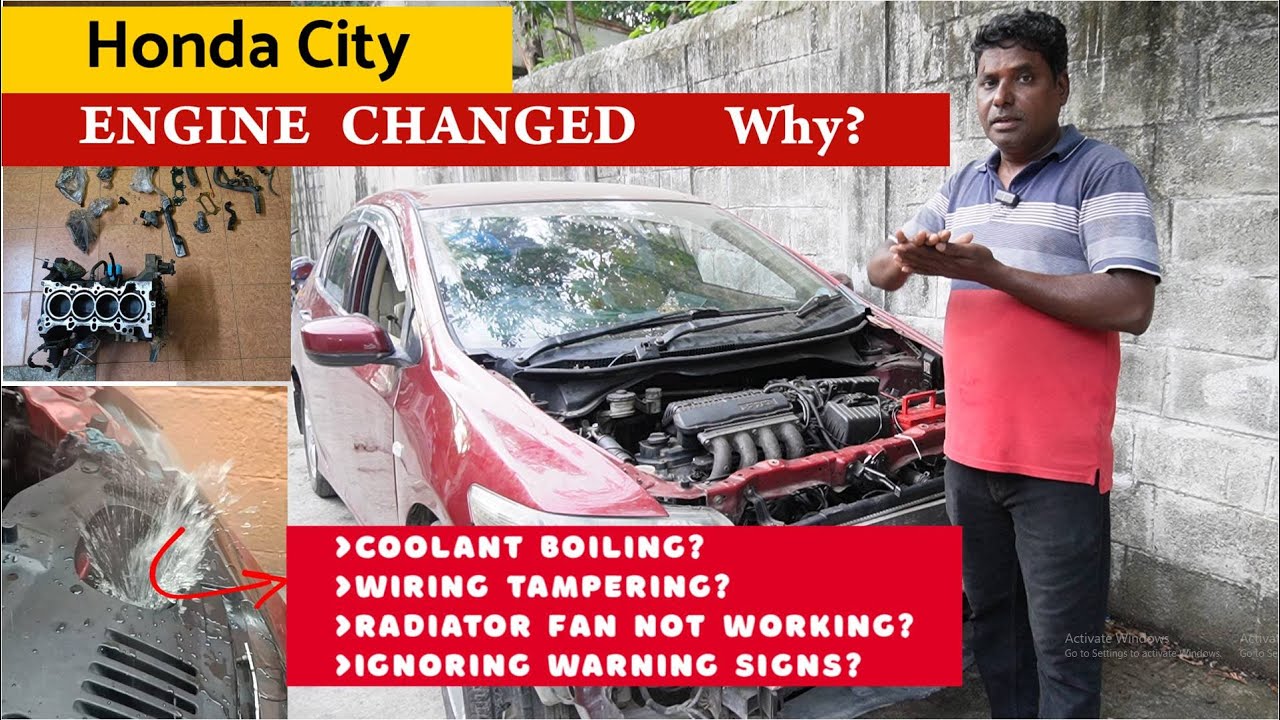 Honda City Engine Changed Why Part-1 | Engine Change | Engine Boiling | Circuit Tampering
