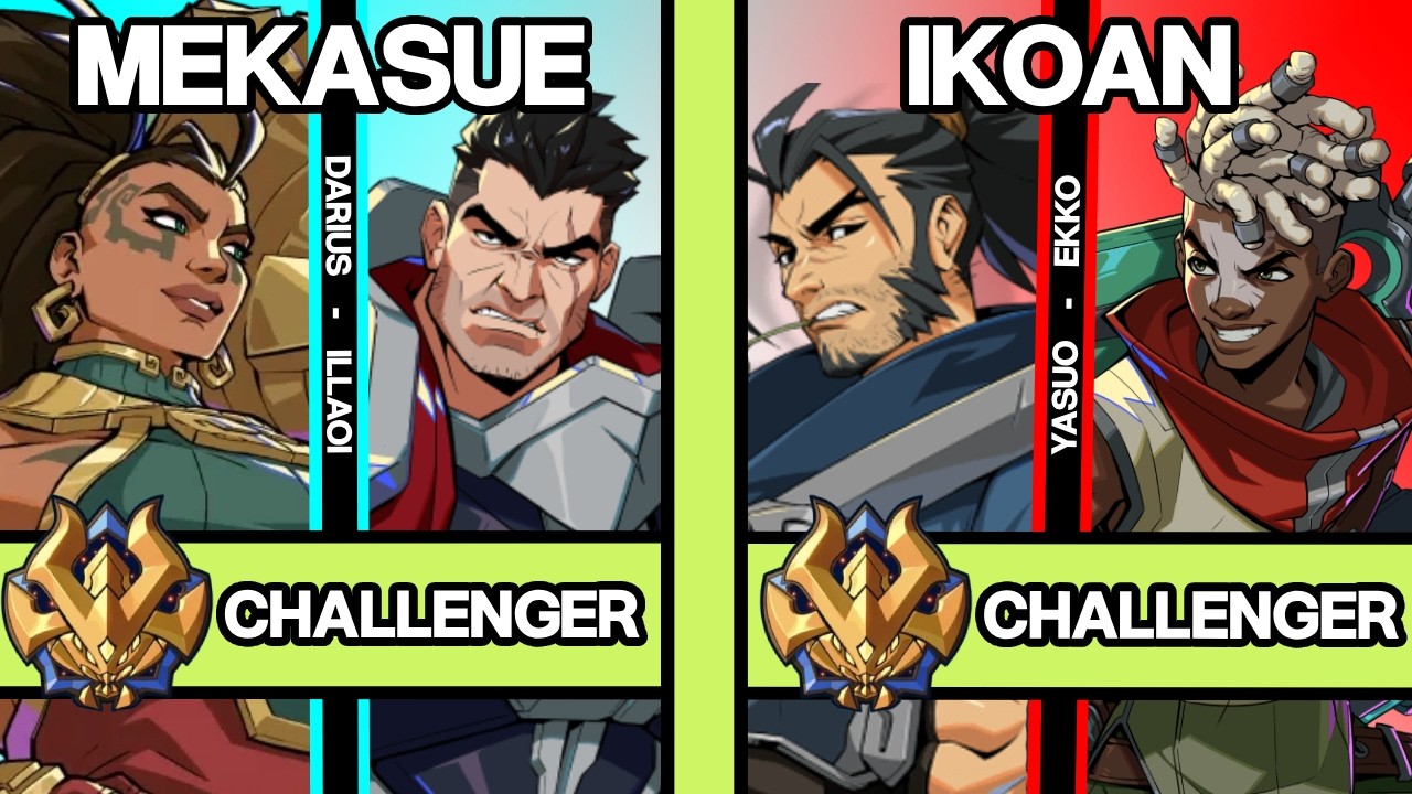 2XKO ▰ MEKASUE (Darius-Illaoi) vs IKOAN (Yasuo-Ekko) ▰ 2XKO Pro Replays
