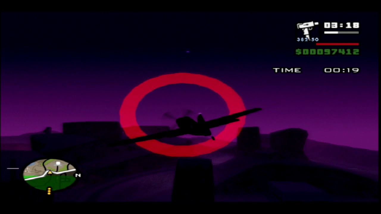 Grand Theft Auto: San Andreas PS2 Mission #69 Learning to Fly