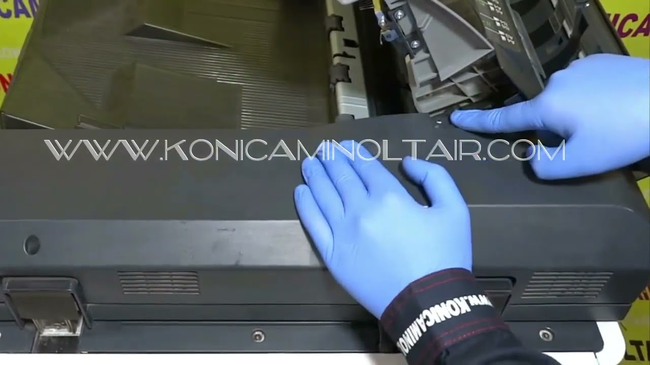 ERROR C6002  konica minolta