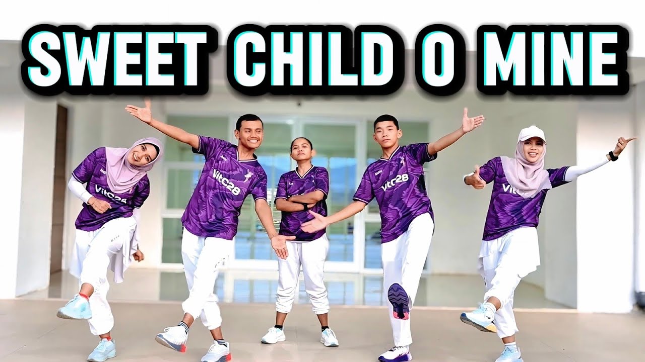 РАЗМИНКА || SWEET CHILD O MINE (брейкбит) || тренировка || vitc28