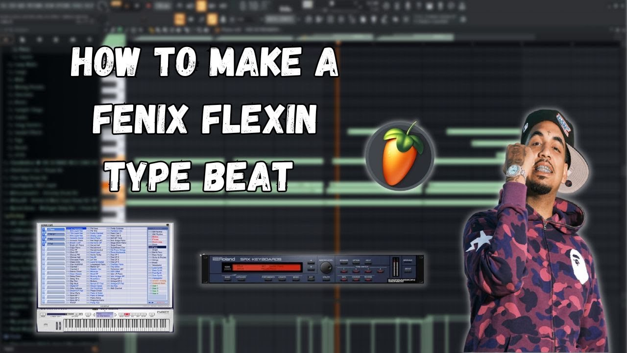 How to make a Fenix Flexin Type Beat 2023 | FL Studio