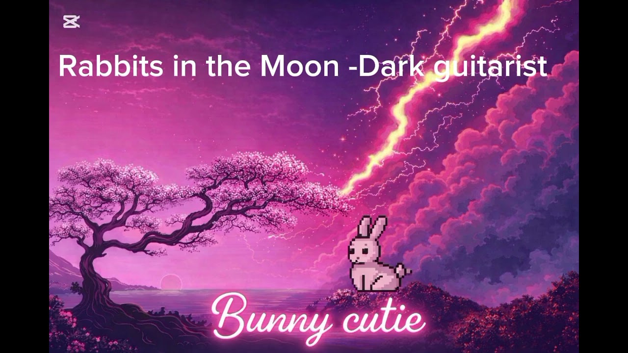 Rabbits in the Moon -Dark guitarist 