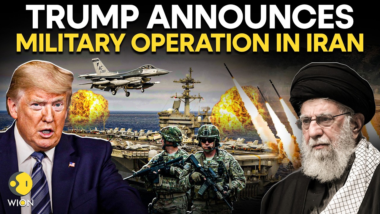 US Attacks Iran:  Trump Announces 'Massive, Ongoing' Military Operation In Iran | Originals
