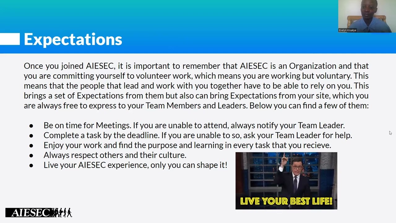 2. AIESEC Organizational structure