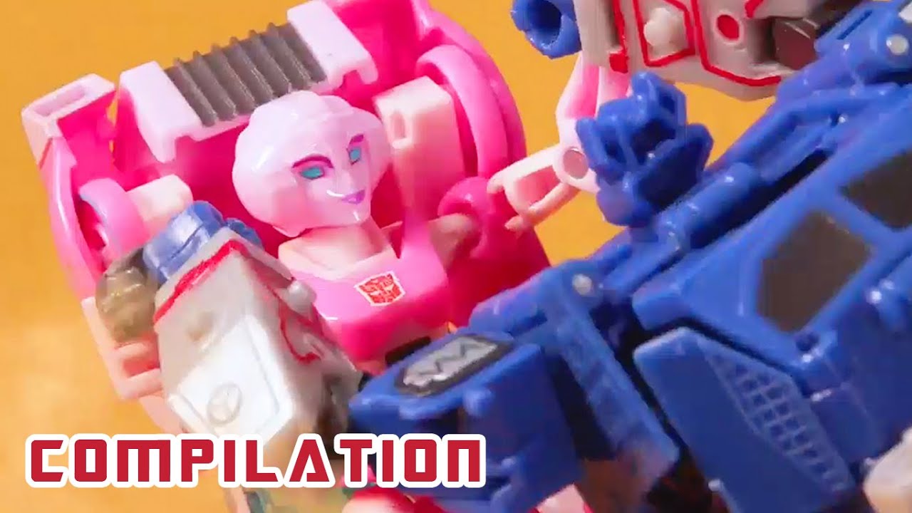 Arcee to the Rescue! | Stop Motion Compilation | Animation | Transformers Official