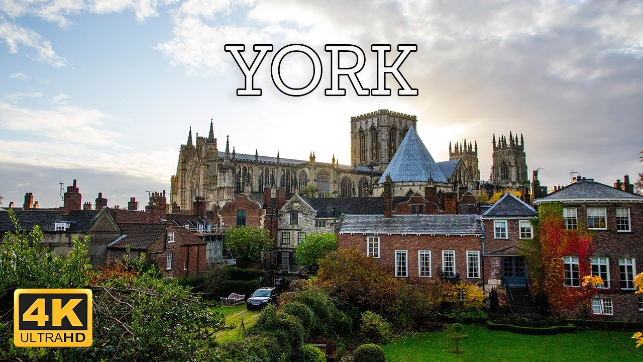 York, England 🇬🇧 | 4K Drone Footage