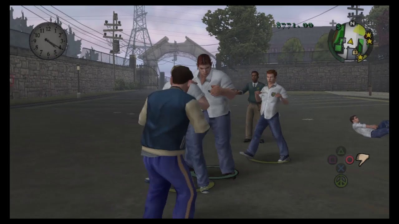 Bully (PS4) - Jimmy Vs The Bullies [Round 1]