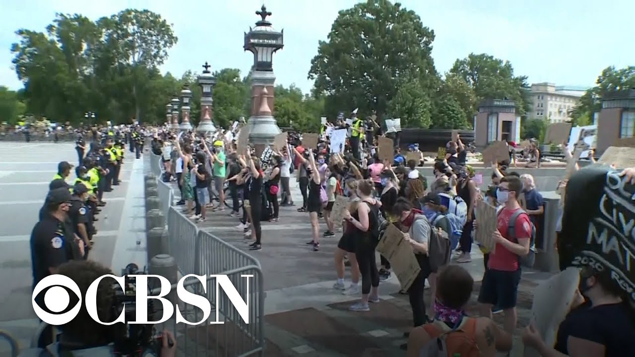 Heightened security for George Floyd protests in Washington, D.C.