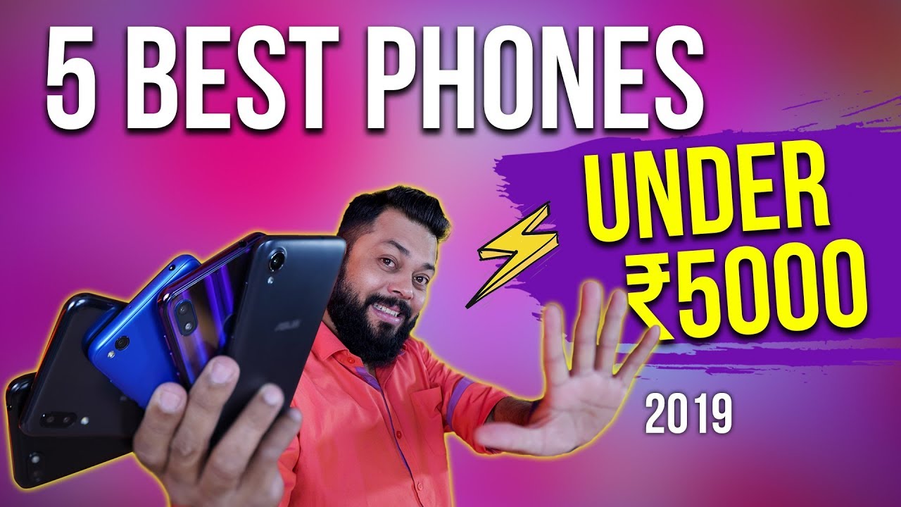 TOP 5 MOBILE PHONES UNDER 5000 BUDGET ⚡⚡⚡ 2019