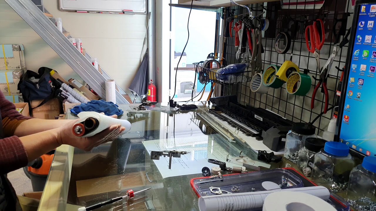 KONICA MINOLTA Bizhub C224e/D410s  Fuser Assy disassembly / assembly(정착기분해/조립)