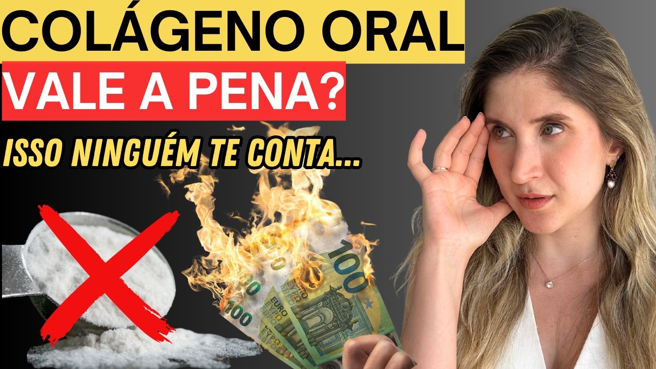 Colágeno em pó funciona? - Verdade Nua e Crua [Dermatologista Explica]