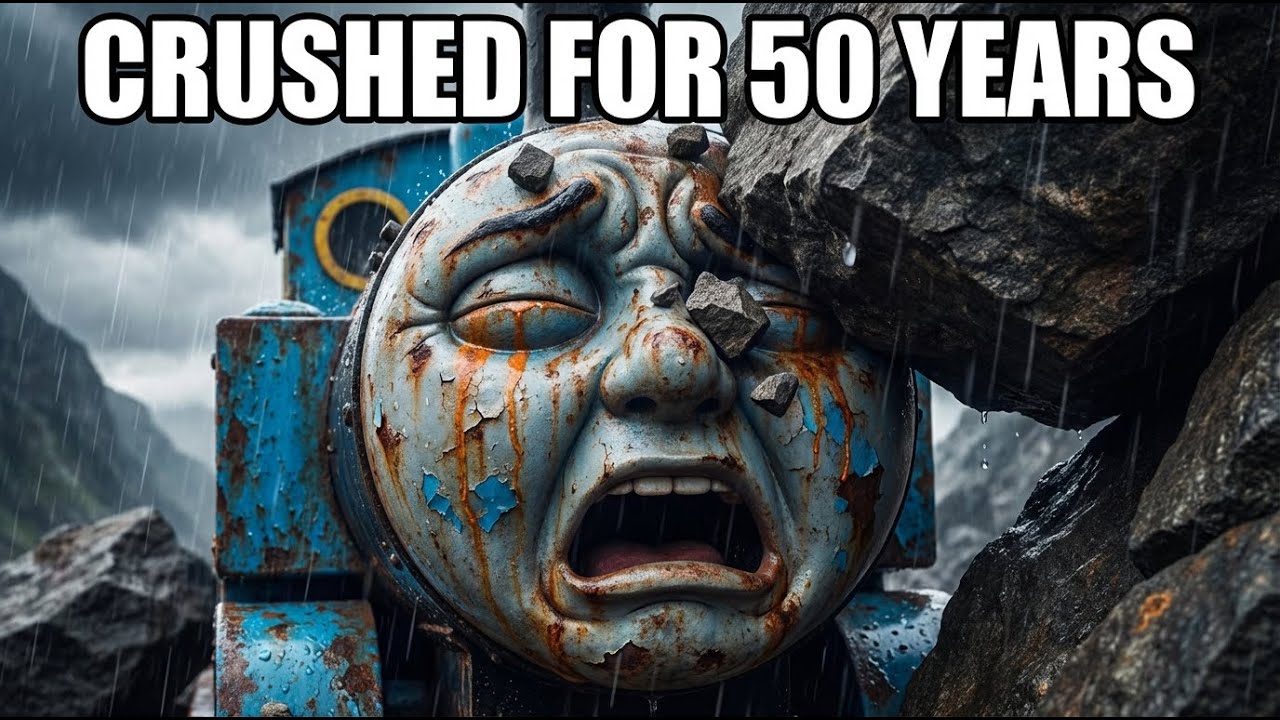 CRUSHED FOR 50 YEARS | We Rescued Thomas The Tank Engine From A Mountain Grave