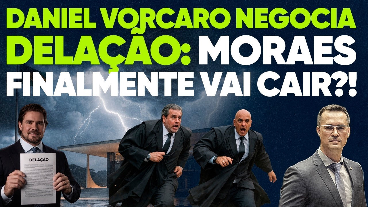 URGENTE! A dela&ccedil;&atilde;o premiada de Daniel Vorcaro pode derrubar meia Rep&uacute;blica e&hellip; Moraes!
