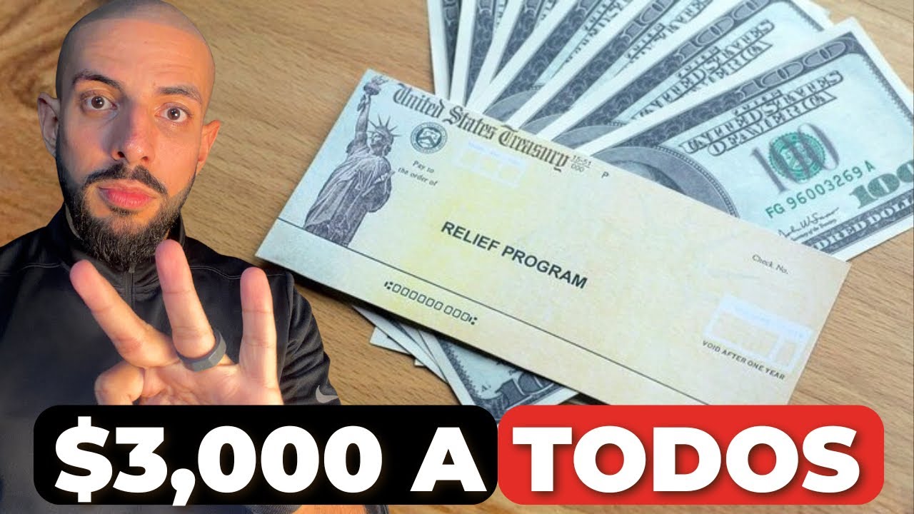 CHEQUE DE ESTIMULO DE $3,000 PARA TODAS LAS FAMILIAS DE MENOS DE $150k ANUAL: TAX A LOS BILLONARIOS!