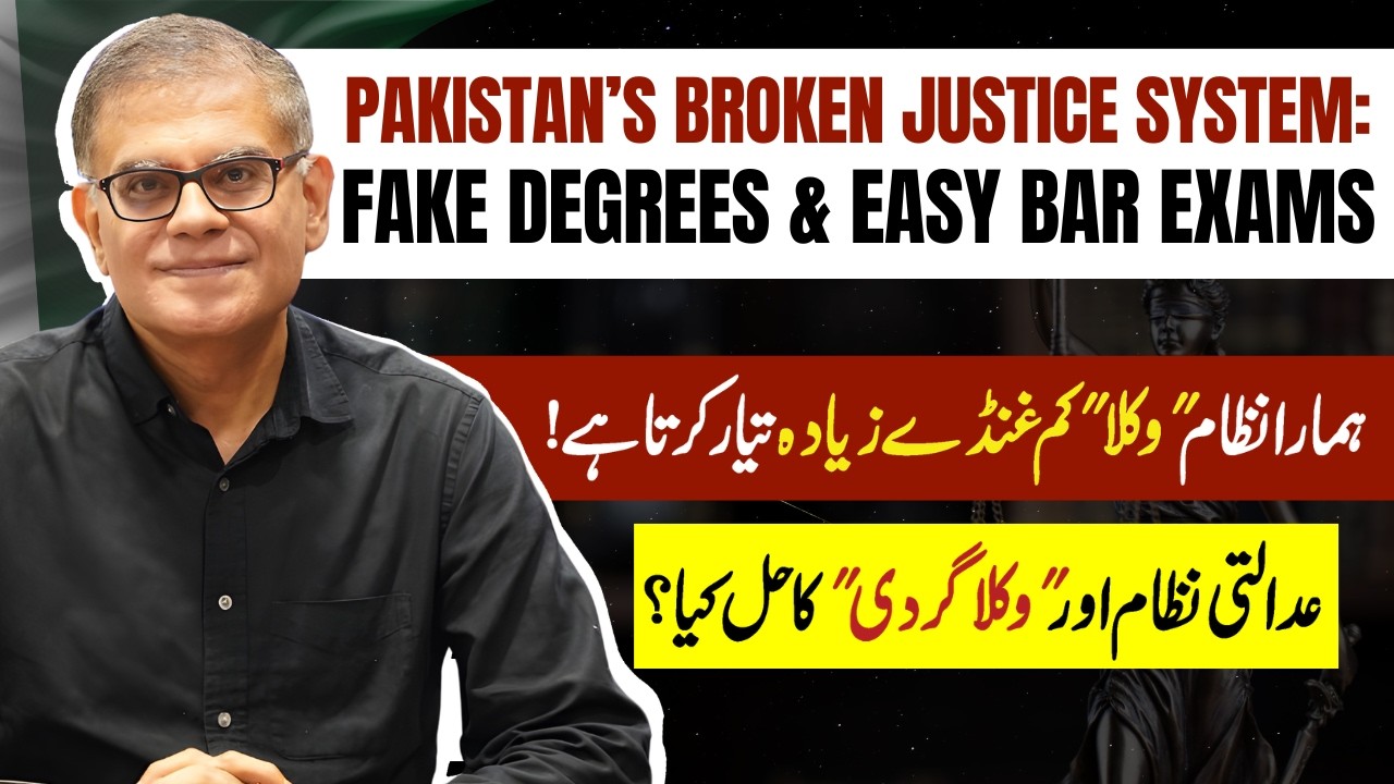 Are We Producing Better Lawyers? Pakistan&rsquo;s Broken Justice System, Fake Degrees & Court Delays