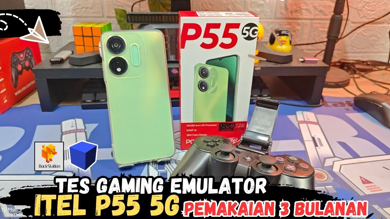 Tes Game Emulator PS2, PSP & PS1 Di ITEL P55 5G | Pemakaian 3 Bulanan