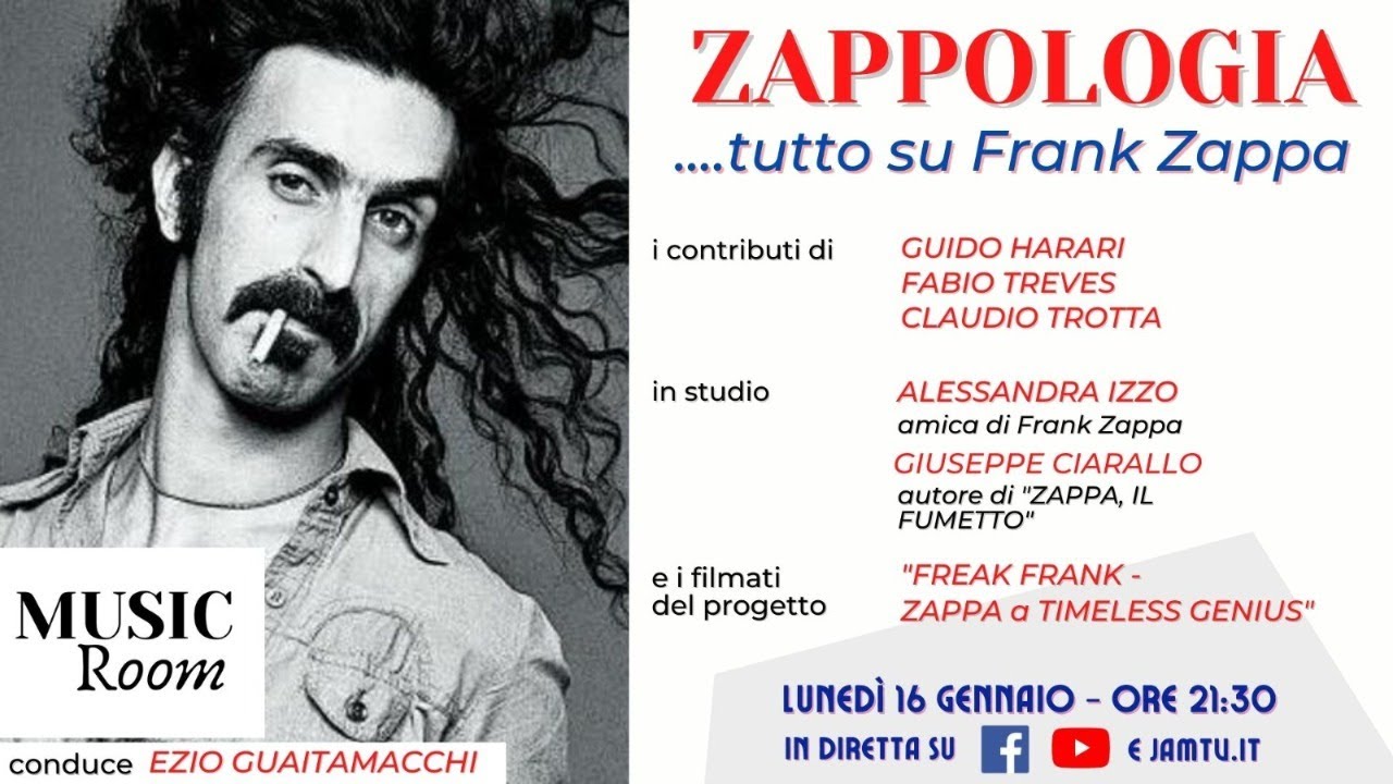 Zappologia…tutto su Frank Zappa