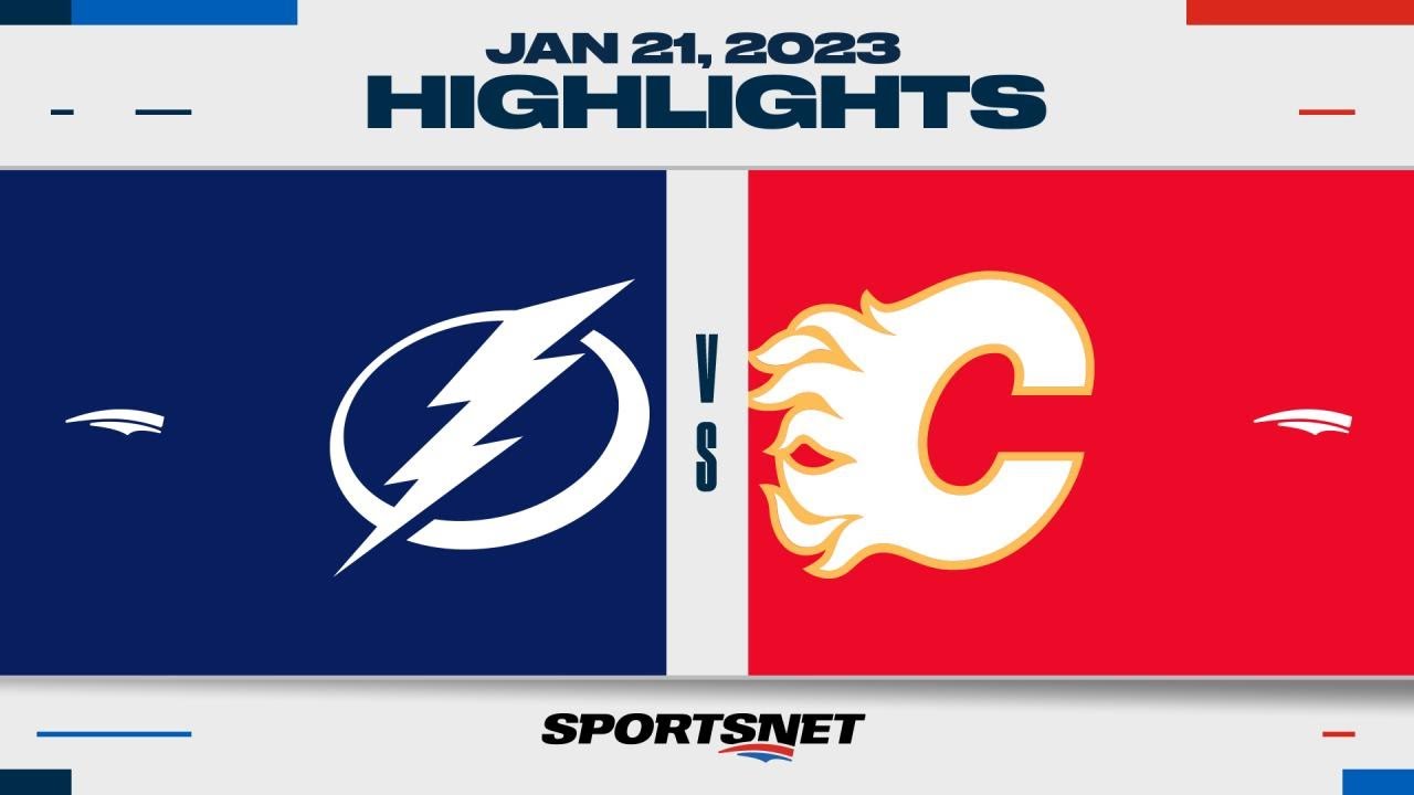 NHL Highlights | Lightning vs. Flames - January 21, 2023