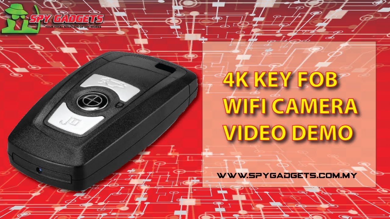 4K KEY FOB WIFI VIDEO DEMO