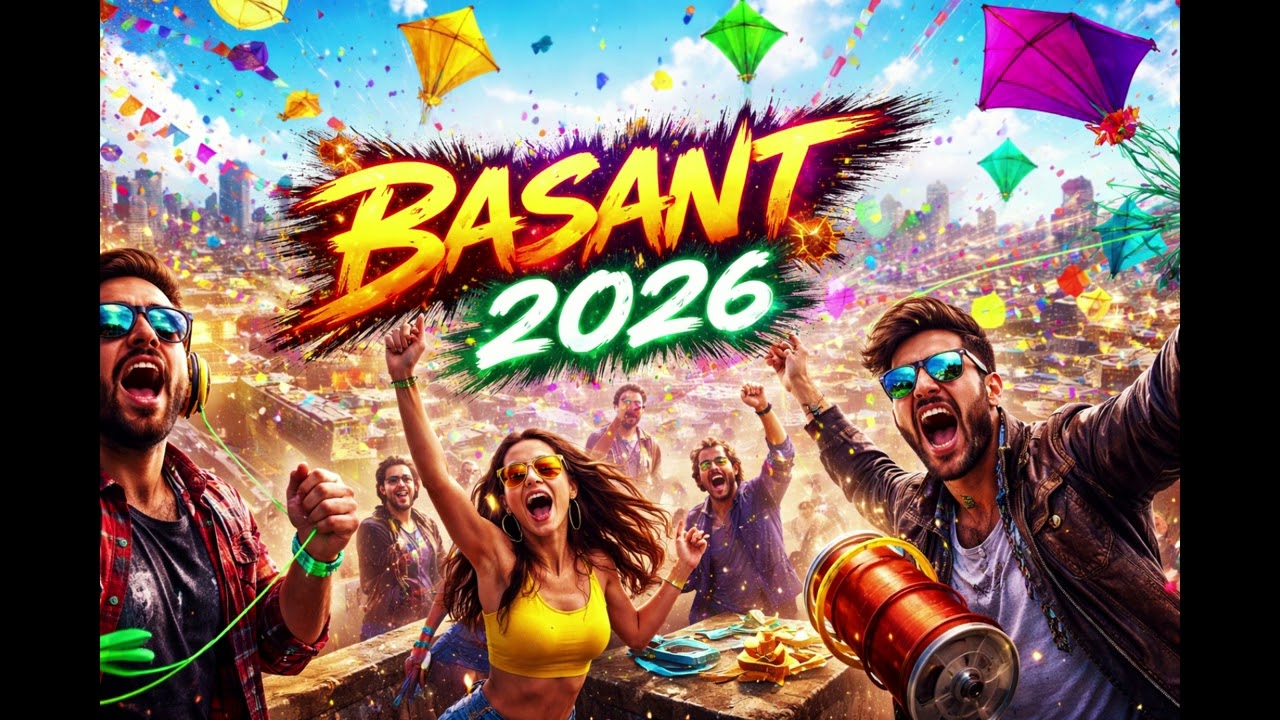 Basant 2026 🪁 | Punjab’s Biggest Kite Festival | High Bass Punk Anthem | Basant Song 2026