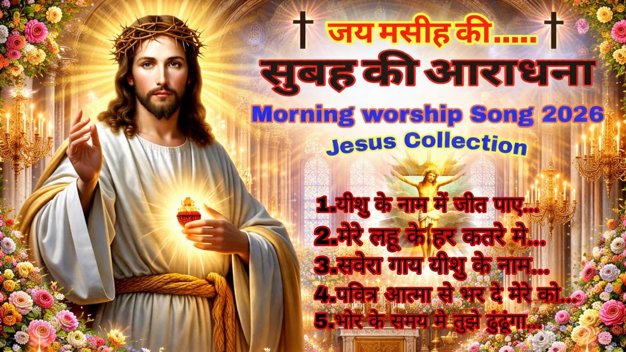 New Christian Morning Worship 2026🌄। सुबह की शक्तिशाली आराधना गीत✝️ । Best Praise & Worship Song । 