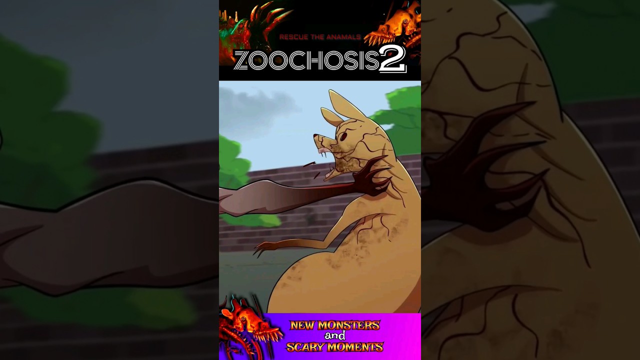 😱 Zoochosis 3 😰 New Monsters 😨