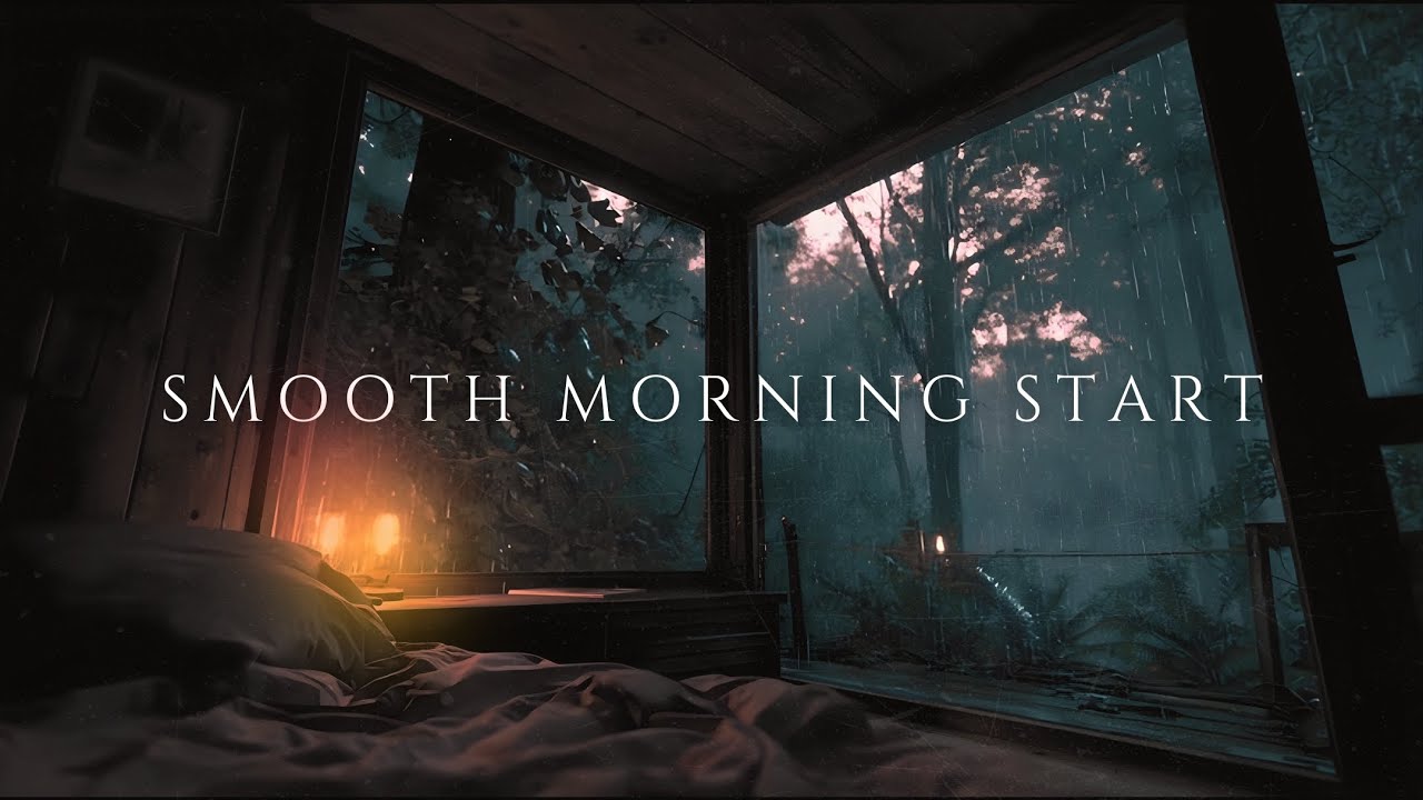 Quiet a Loud Morning Brain and Start Smooth | Rain Sounds + Brown Noise for Work Focus