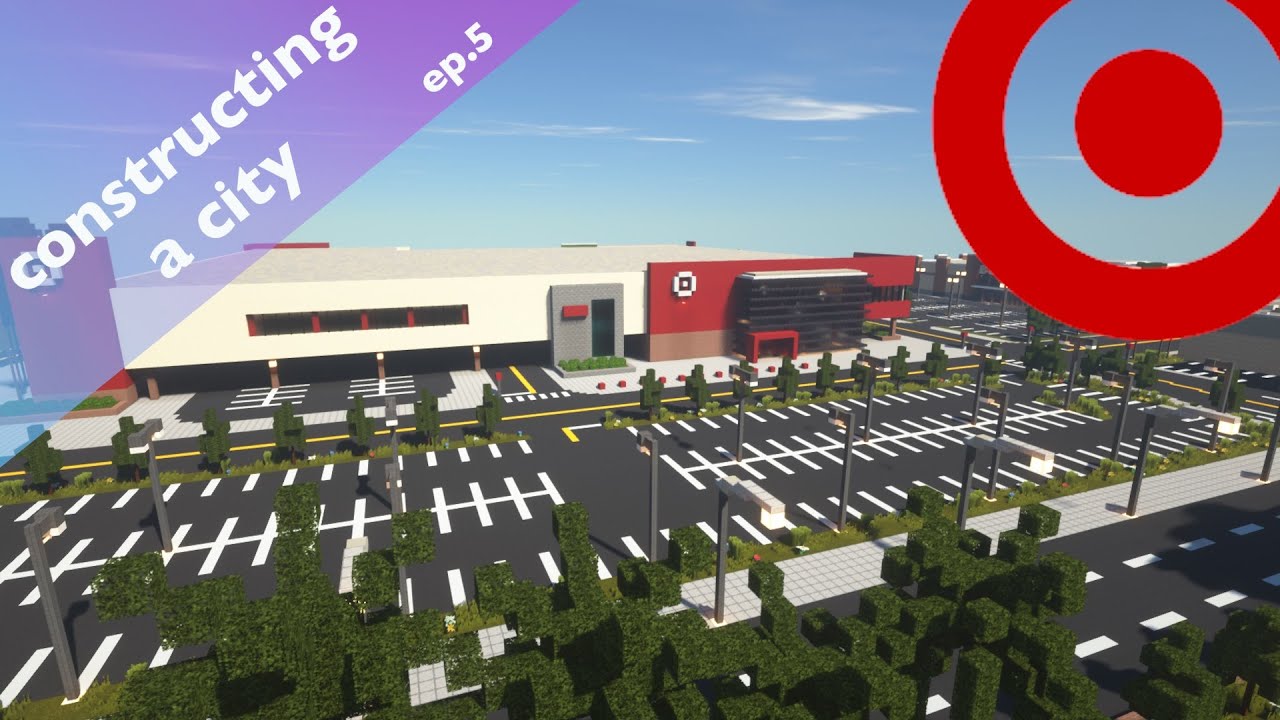 Constructing A City #5 || Super Target || Timelapse