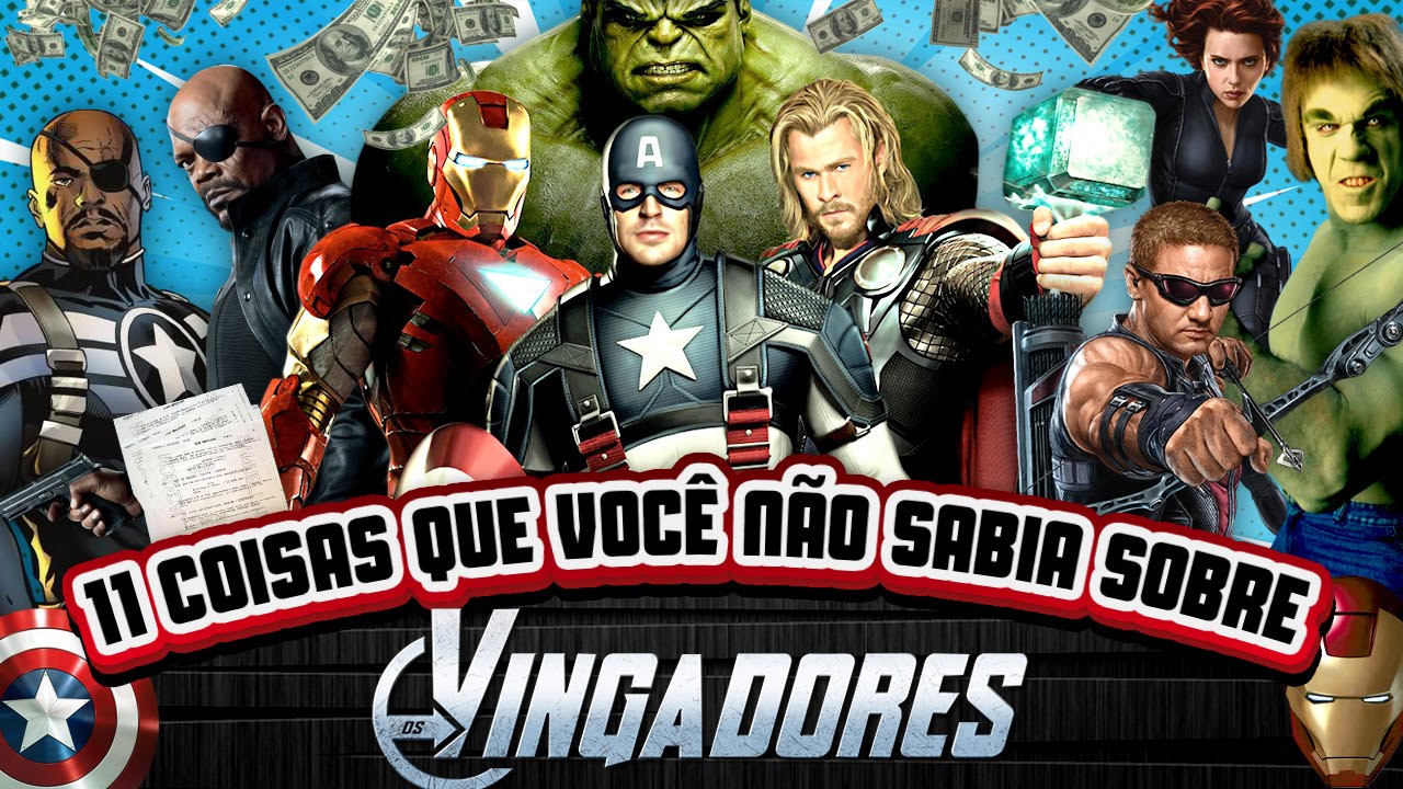 11 coisas que você não sabia sobre OS VINGADORES