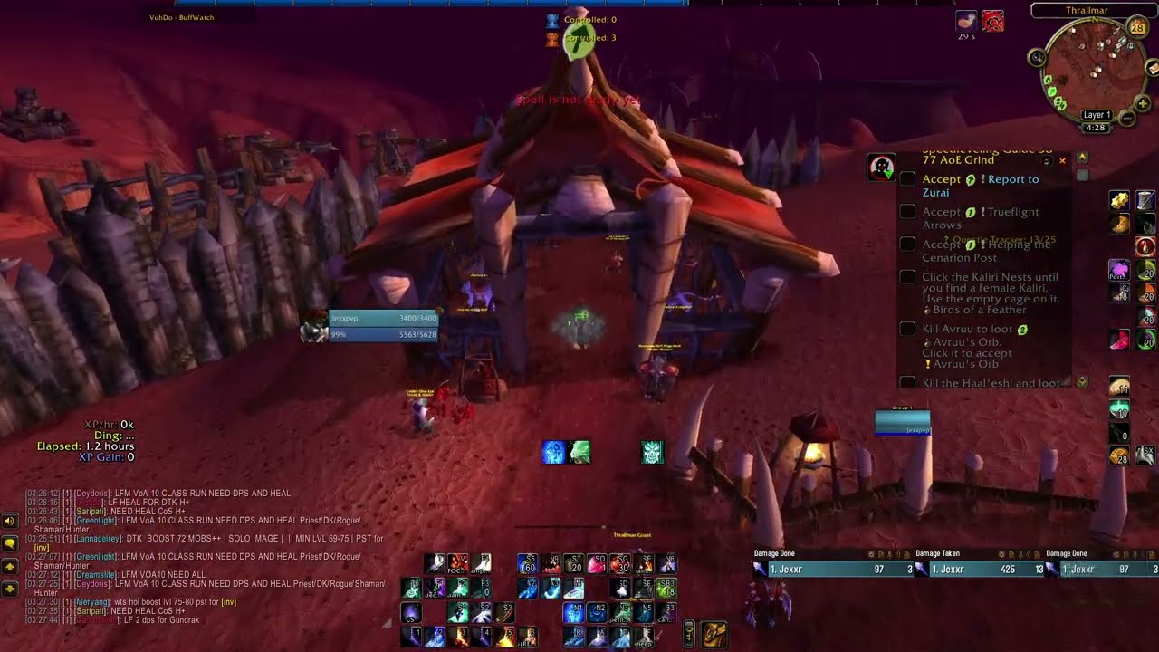 Flying trainer location WotLK Classic(level60)
