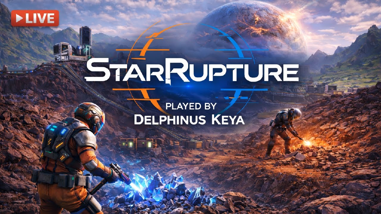 StarRupture LIVE | Early Access Launch – Hand Mining & Factory Building
