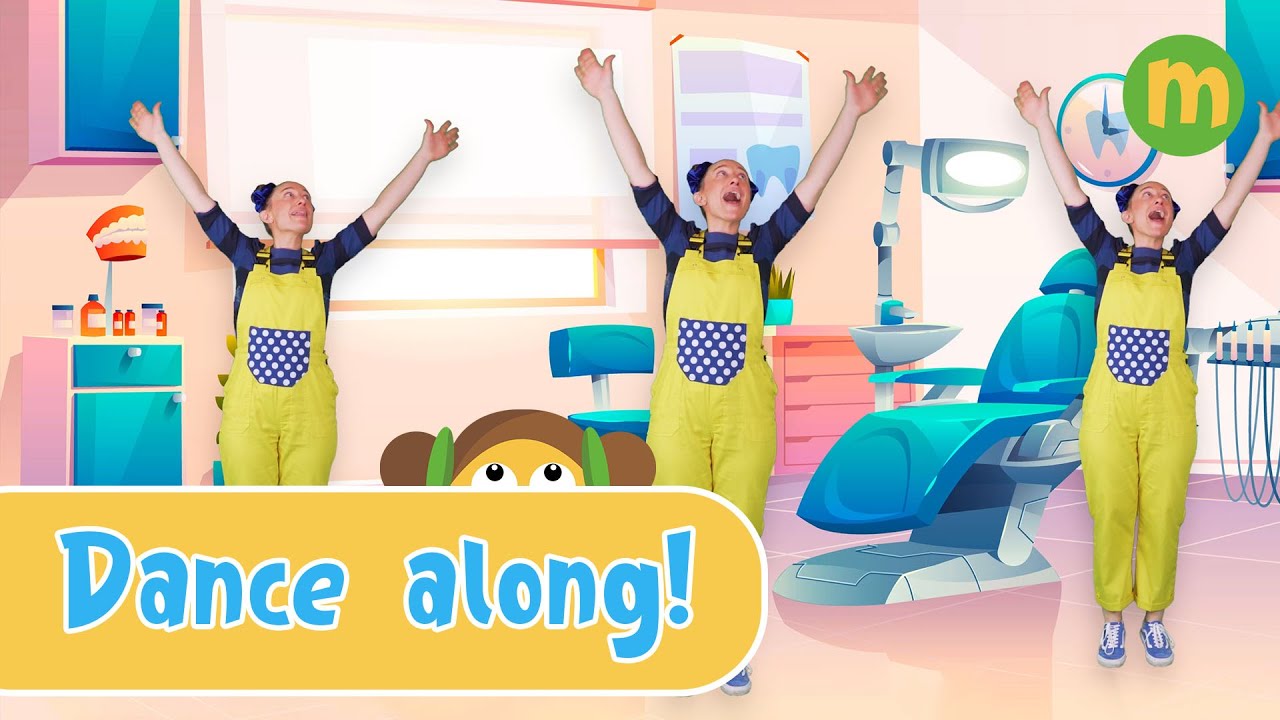 Magilu Adventures - Dentist Song | Dance Tutorial for Kids and Toddlers