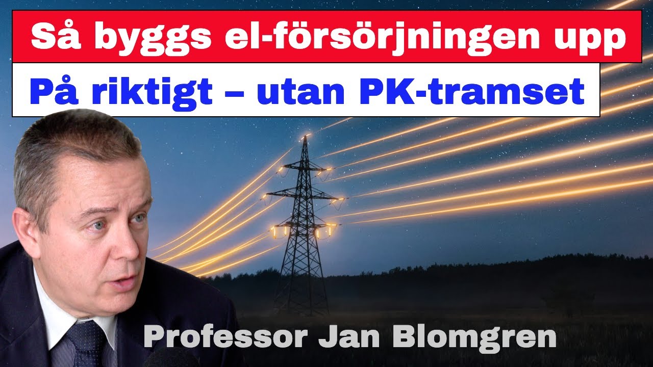 SÅ byggs elförsörjningen upp igen – utan PK-trams