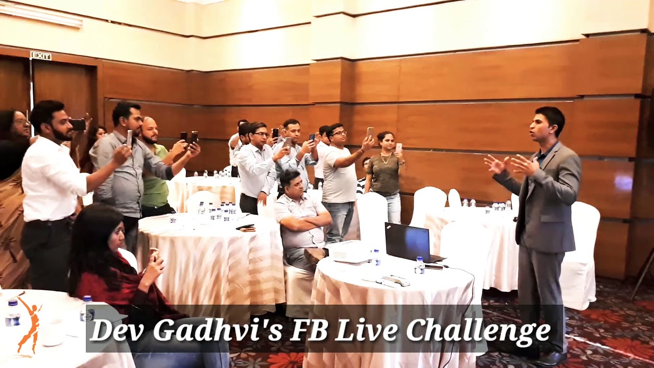 Accept the FB Live Challenge | Dev Gadhvi