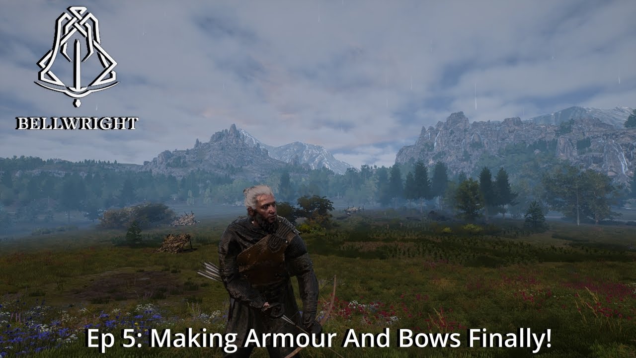 Bellwright Ep5: Making Armour and Bows Finally!