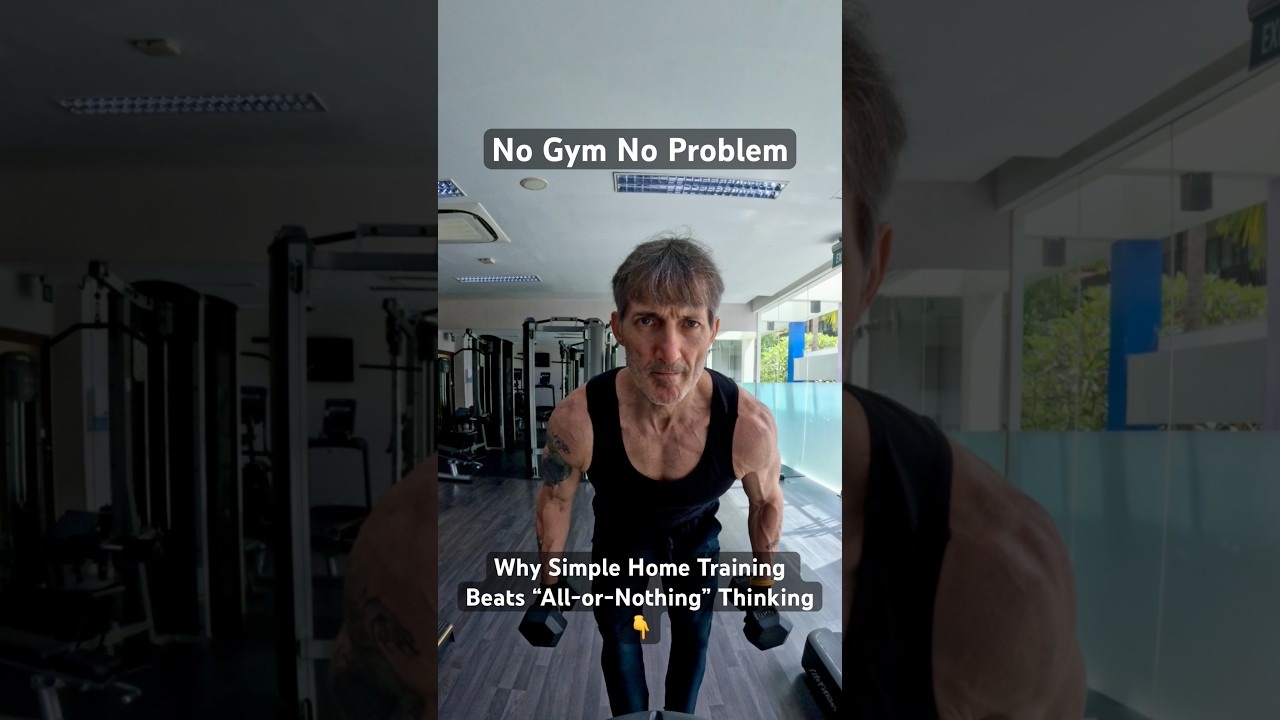 Why Simple Home Training Beats &ldquo;All-or-Nothing&rdquo; Thinking #homeworkout #homework outs#homeexercise