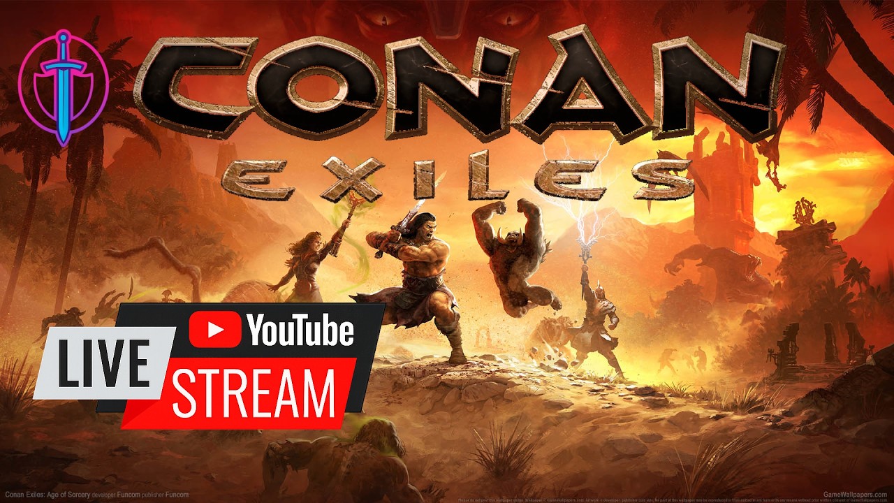 LIVE: 0–60 Speedrun on Purgatory | Conan Exiles PvP