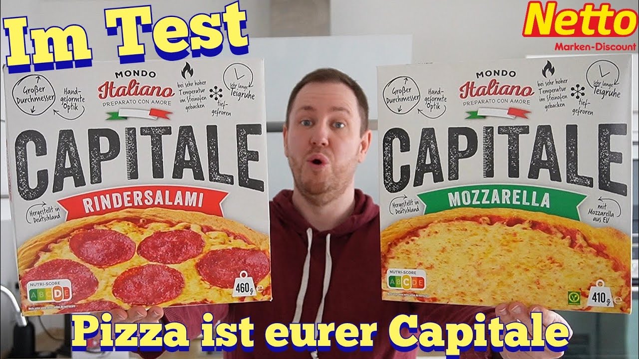 Netto: Capitale Pizza Mozzarella & Rindersalami im Test