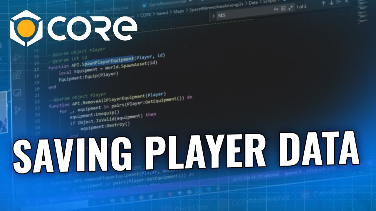 Core Academy: Saving Player Data