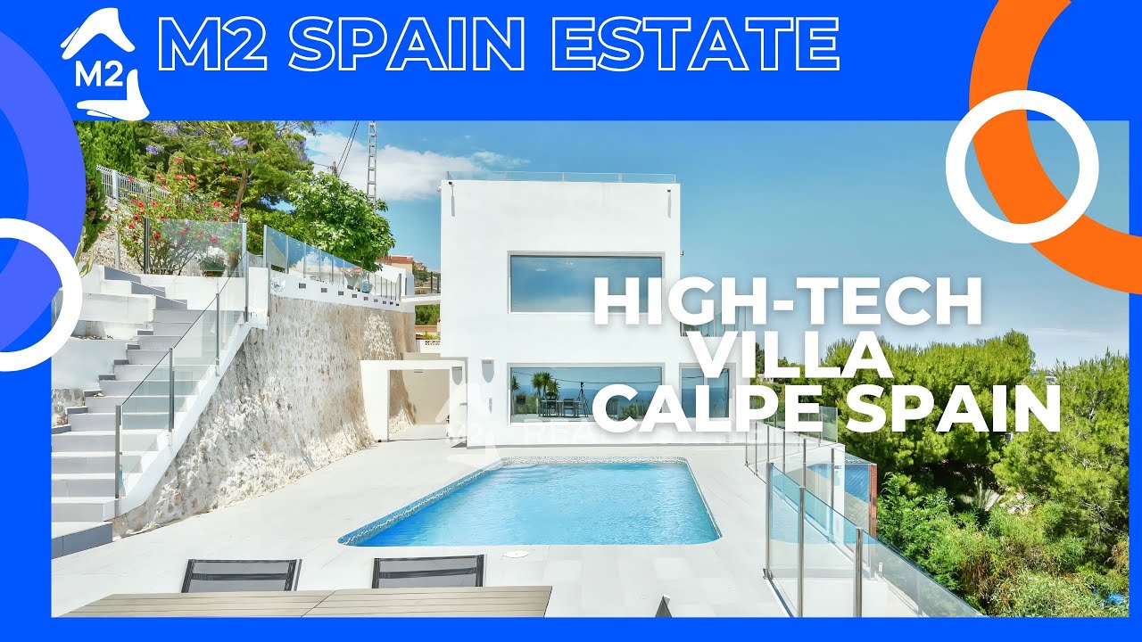 Inside a €1,375,000  Mediterranean Sea Villa in Calpe, Spain (For Sale)