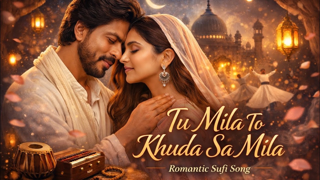 Tu Mila To Khuda Sa Mila 💕 | Romantic Sufi Song