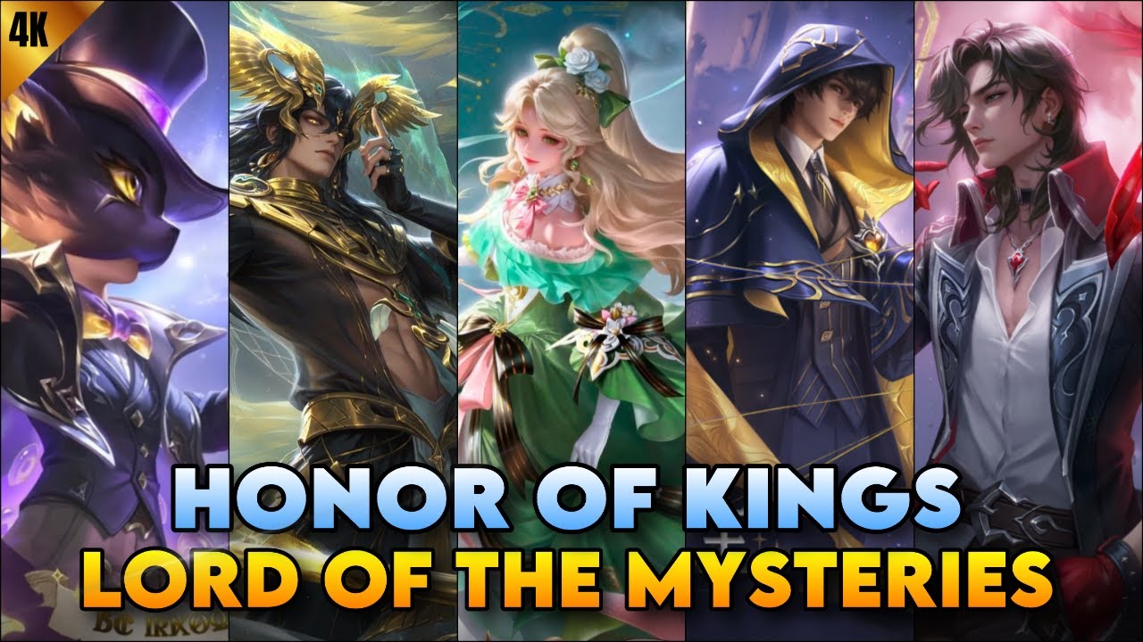 ALL 5 LOTM COLLAB SKINS IN HONOR OF KINGS! 
